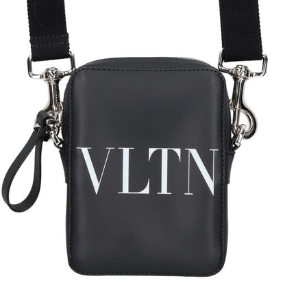 VALENTINO Front Logo Shoulder Bag Size ONE SIZE
