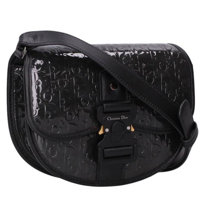 DIOR Gallop Mini Oblique Embossed Bag Black Size ONE SIZE