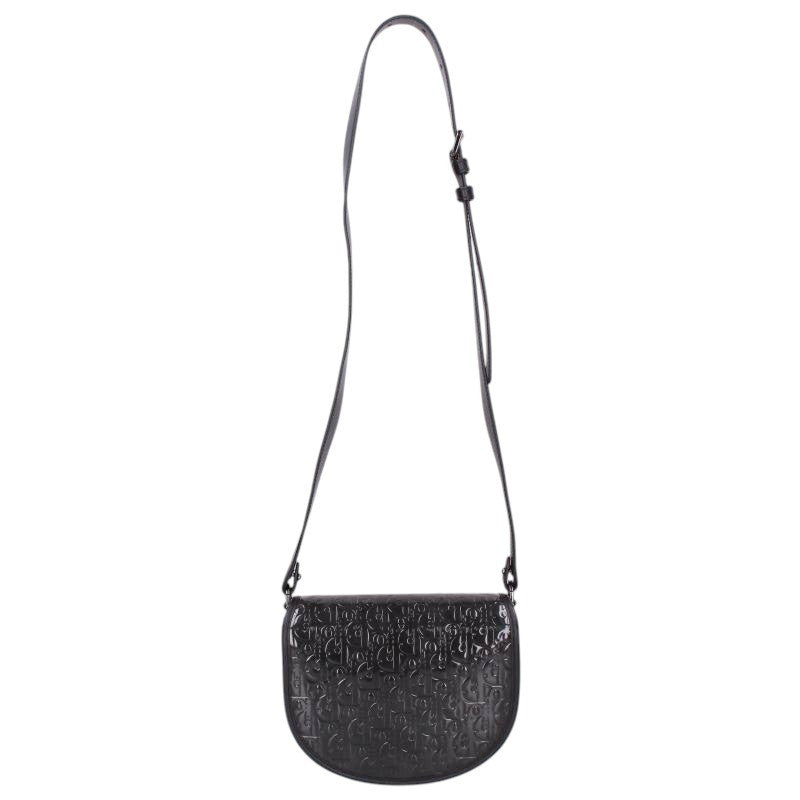 DIOR Gallop Mini Oblique Embossed Bag Black Size ONE SIZE