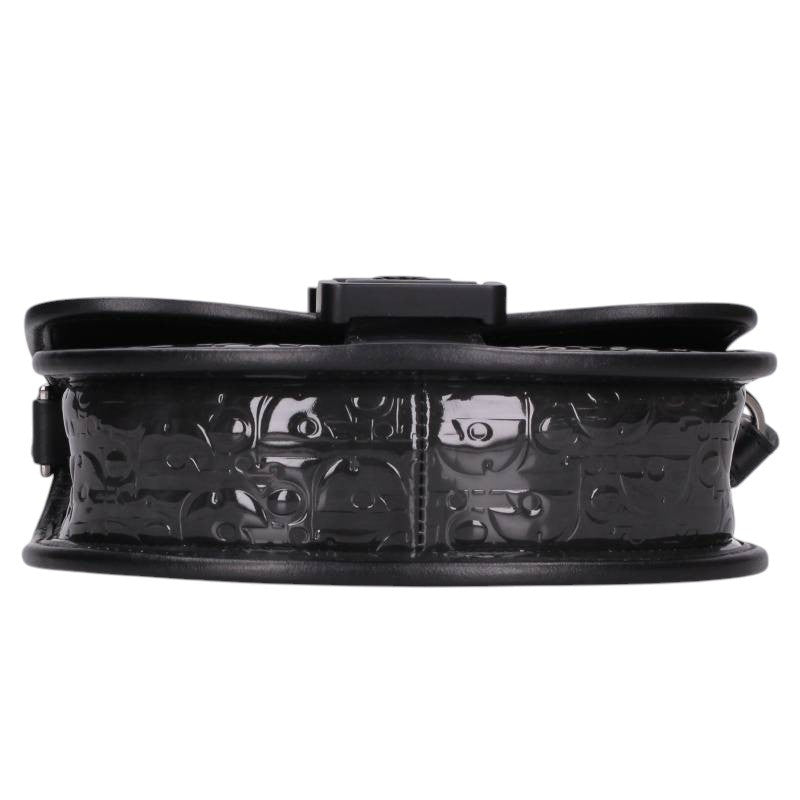 DIOR Gallop Mini Oblique Embossed Bag Black Size ONE SIZE