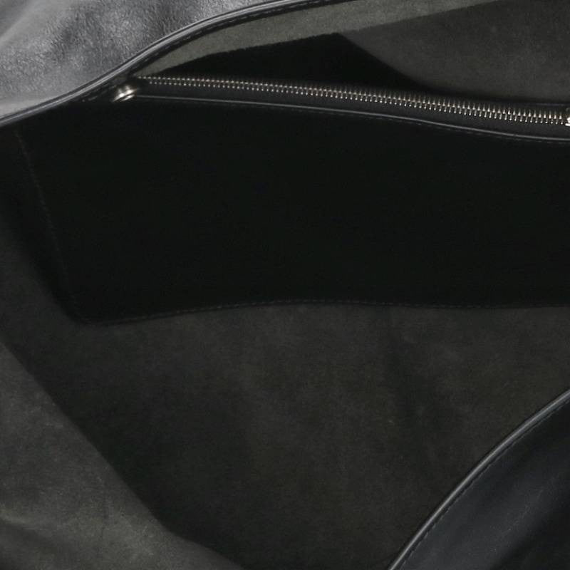 JILSANDER Belt Hobo Leather Shoulder Bag Black Size ONE SIZE