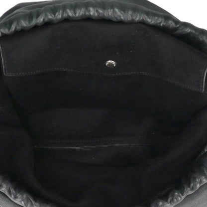 SAINT LAURENT PARIS Teddy Drawstring Bag Black Size ONE SIZE
