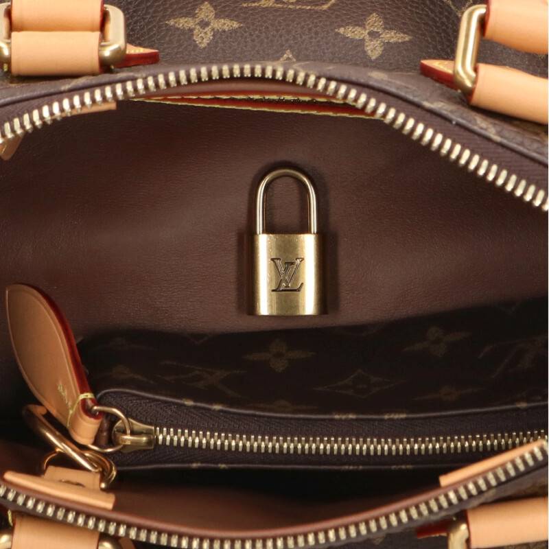 LOUISVUITTON Speedy 25 Monogram Bag Brown Size ONE SIZE
