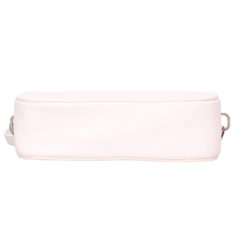 BALENCIAGA Everyday Camera Shoulder Bag White Size ONE SIZE