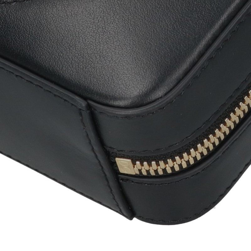 DOLCE & GABBANA DG Logo Leather Bag Black Size ONE SIZE