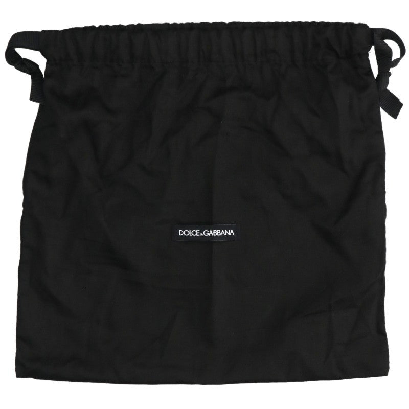 DOLCE & GABBANA DG Logo Leather Bag Black Size ONE SIZE