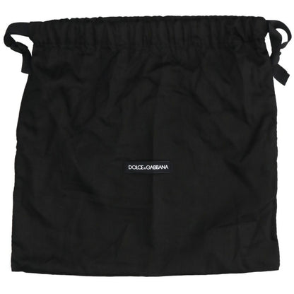 DOLCE & GABBANA DG Logo Leather Bag Black Size ONE SIZE