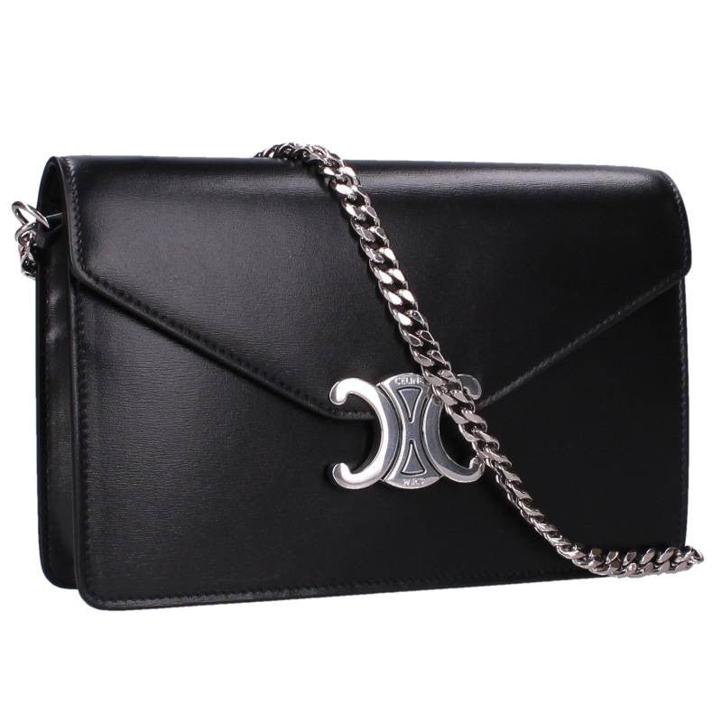CELINE Margo Chain Wallet Shoulder Bag Size ONE SIZE