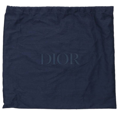 DIOR Saddle Oblique Flap Messenger Bag Black Size ONE SIZE