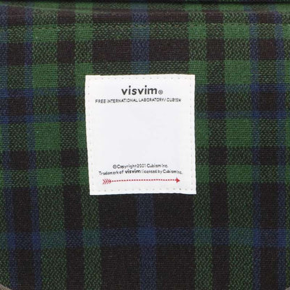 VISVIM Buffalo Check Record Shoulder Bag Size ONE SIZE