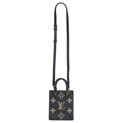 LOUISVUITTON Petite Sac Plat Giant Leather Bag Size ONE SIZE