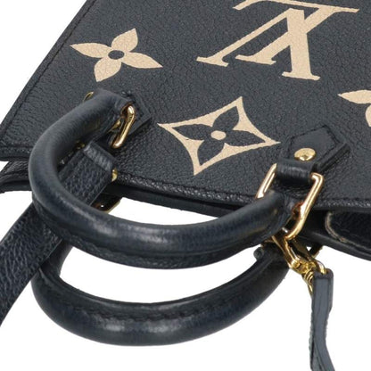 LOUISVUITTON Petite Sac Plat Giant Leather Bag Size ONE SIZE