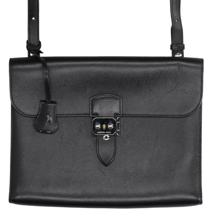 HERMES Sac a Depeches 29 Evergrain Shoulder Bag Size 29