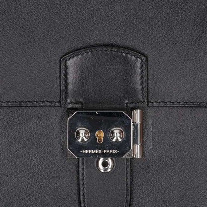 HERMES Sac a Depeches 29 Evergrain Shoulder Bag Size 29