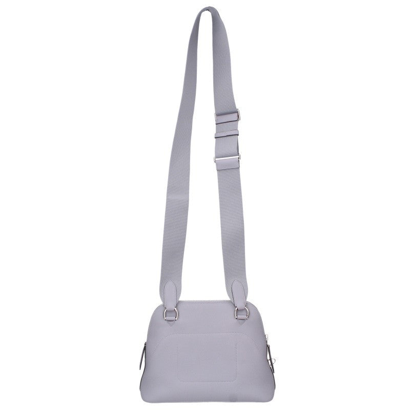 HERMES Bolide Messenger G Stamp Togo Bag Gray Size ONE SIZE