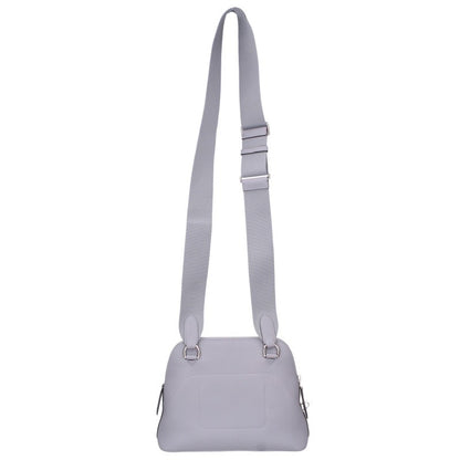 HERMES Bolide Messenger G Stamp Togo Bag Gray Size ONE SIZE