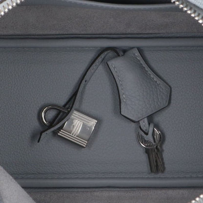HERMES Bolide Messenger G Stamp Togo Bag Gray Size ONE SIZE