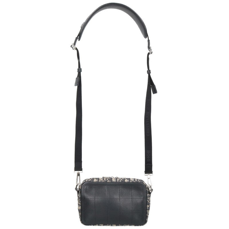 DIOR Safari Oblique Jacquard Bag Beige/Navy Size ONE SIZE