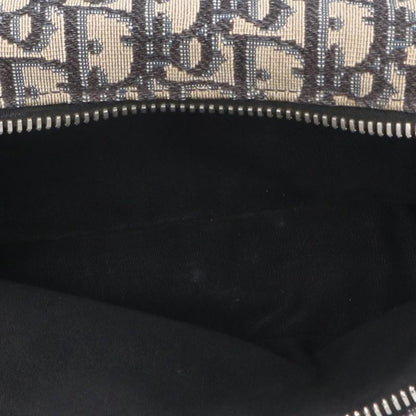 DIOR Safari Oblique Jacquard Bag Beige/Navy Size ONE SIZE