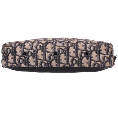 DIOR Safari Oblique Jacquard Bag Beige/Navy Size ONE SIZE
