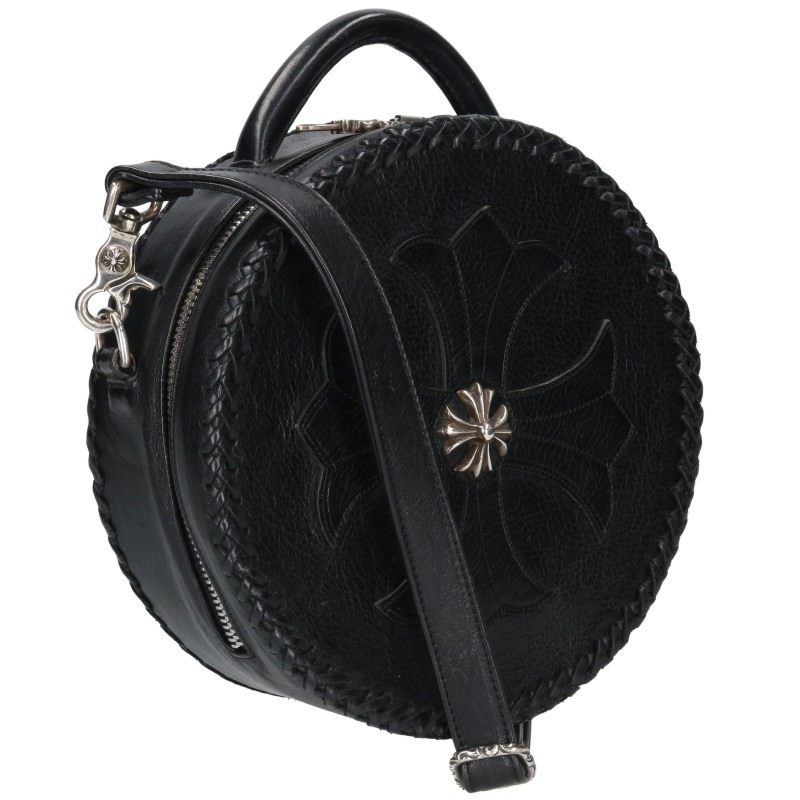 Chrome Hearts Blue Moon CH Plus Leather Bag Size ONE SIZE