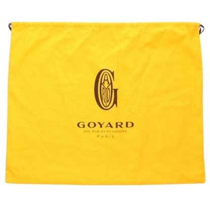 GOYARD Capetien MM PVC Coated Leather Bag Navy Size MM