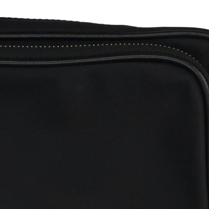 Burberry Paddy Rubber Logo Shoulder Bag Black Size ONE SIZE