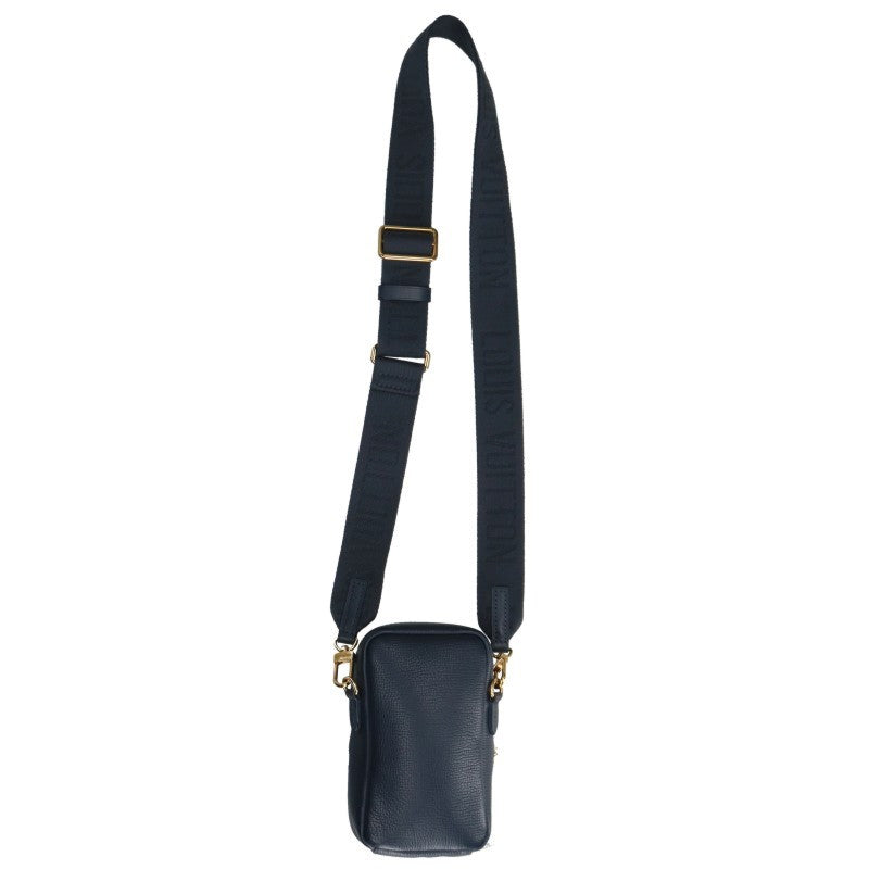 LOUISVUITTON NIGO Monogram Denim Double Phone Pouch Blue