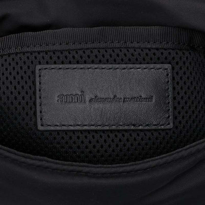 AMI Alexandre Mattiussi Marcel Lunch Box Shoulder Bag Black