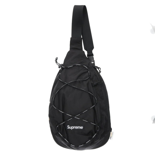 SUPREME 22SS Box Logo Sling Bag Black Size ONE SIZE
