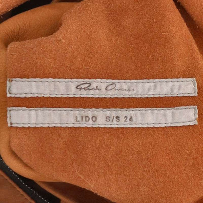Rick Owens Suede Leather Balloon Bag Brown Size ONE SIZE