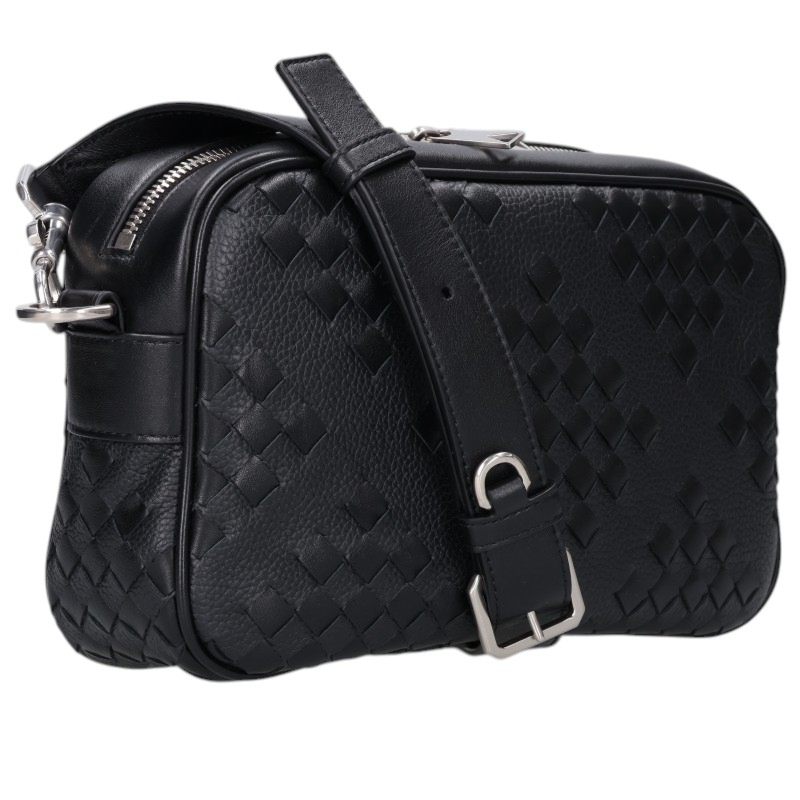 BOTTEGA VENETA Intrecciato Camera Bag Black Size ONE SIZE