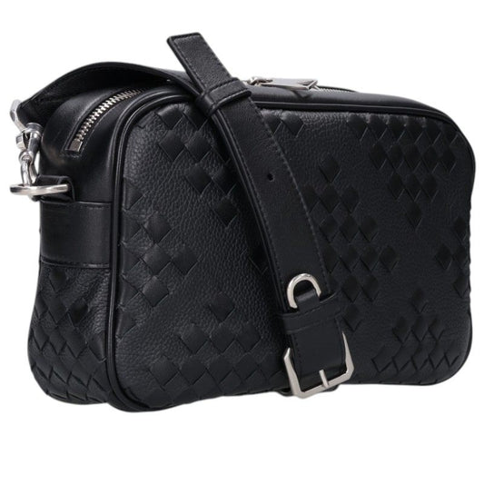 BOTTEGA VENETA Intrecciato Camera Bag Black Size ONE SIZE