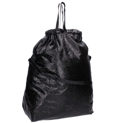 BALENCIAGA TRASH BAG Black Shoulder Bag Size ONE SIZE