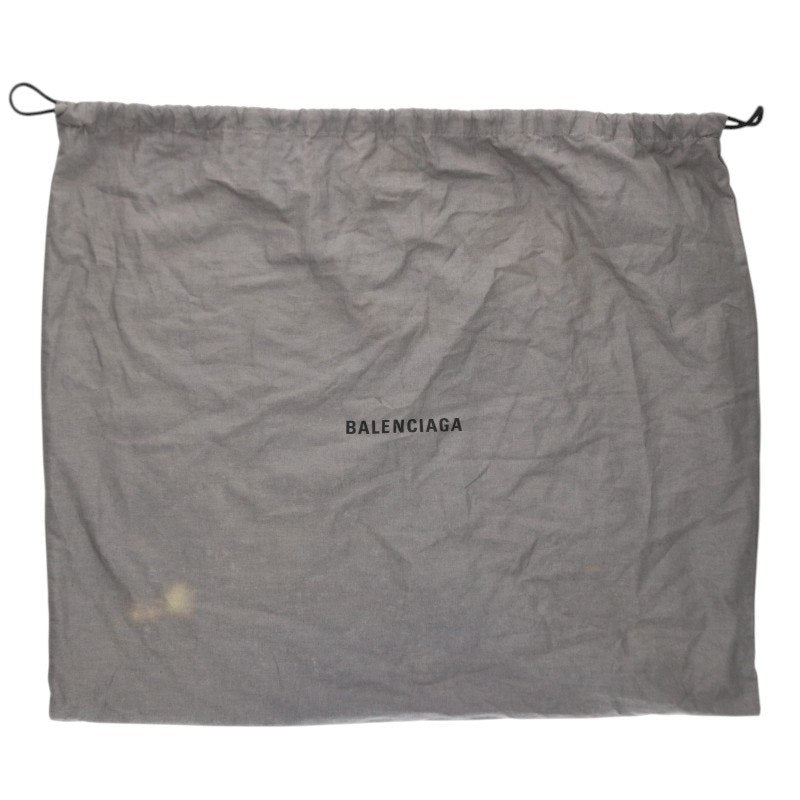 BALENCIAGA TRASH BAG Black Shoulder Bag Size ONE SIZE