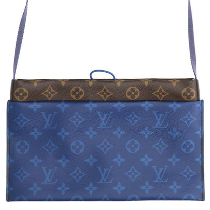 LOUISVUITTON 18SS Pacific Split Bag Blue Size ONE SIZE