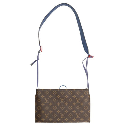 LOUISVUITTON 18SS Pacific Split Bag Blue Size ONE SIZE