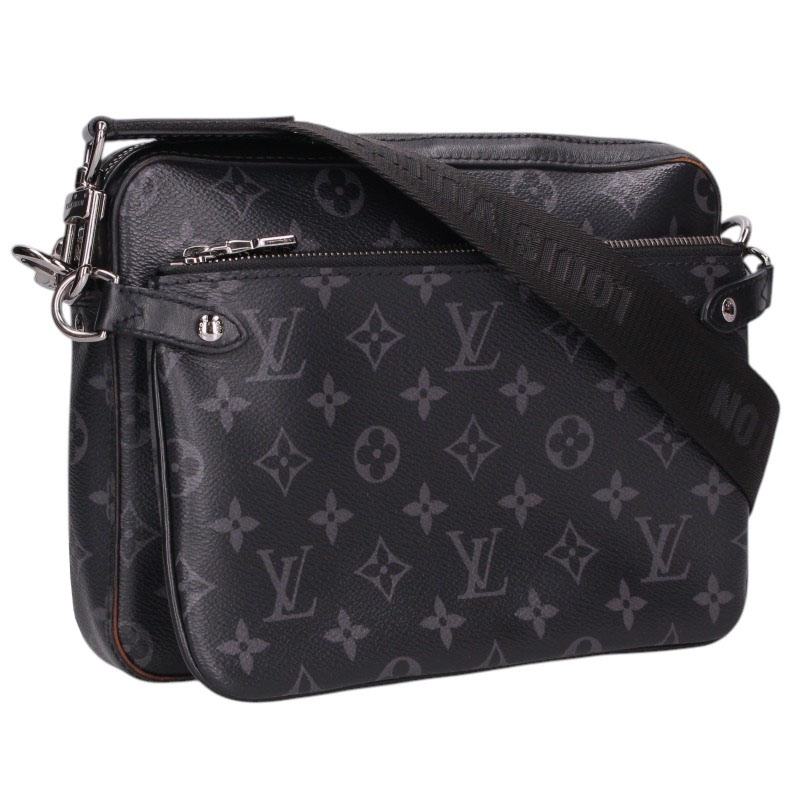 LOUISVUITTON Monogram Eclipse Messenger Bag