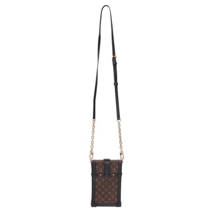 LOUISVUITTON Pochette Trunk Vertical Bag Brown