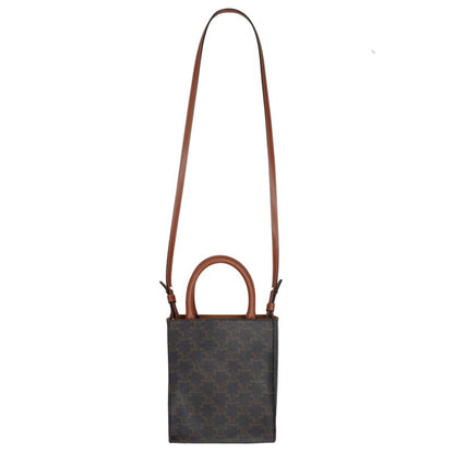 CELINE Mini Vertical Cabas Logo 2WAY Bag Size ONE SIZE