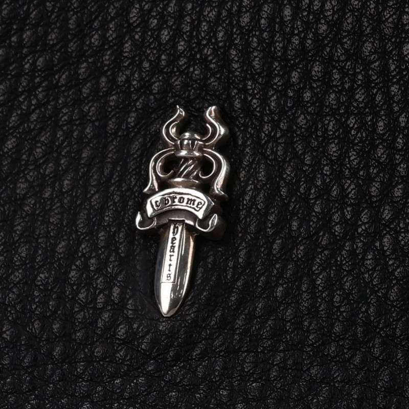 Chrome Hearts VIV Dagger Leather Shoulder Bag Size ONE SIZE