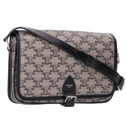 CELINE Small Folco Triomphe Shoulder Bag Size ONE SIZE