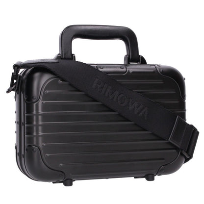 RIMOWA Original 2-Way Aluminum Bag Black Size ONE SIZE