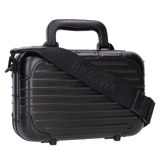 RIMOWA Original 2-Way Aluminum Bag Black Size ONE SIZE