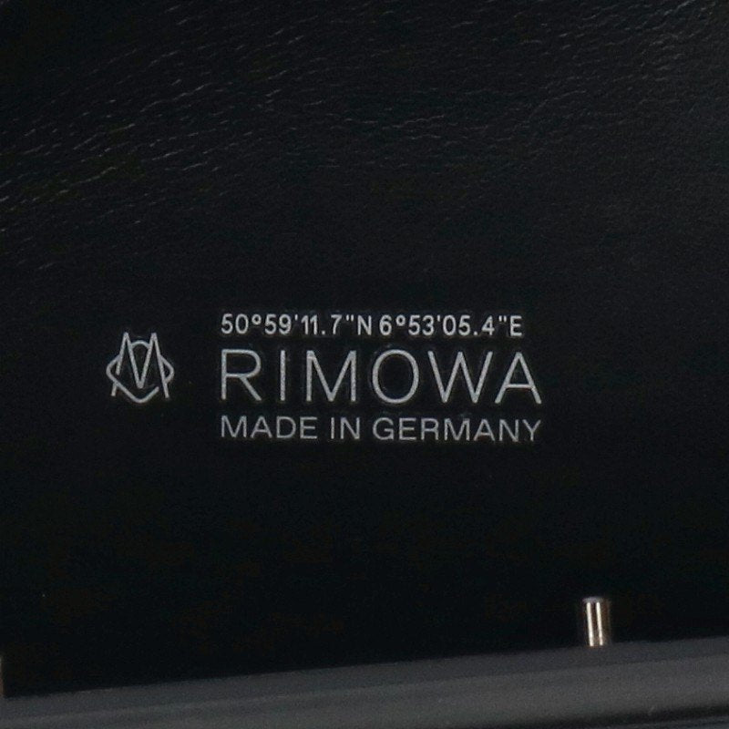 RIMOWA Original 2-Way Aluminum Bag Black Size ONE SIZE