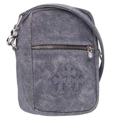 Chrome Hearts TAKA MINI Glitter Bag Silver Size ONE SIZE