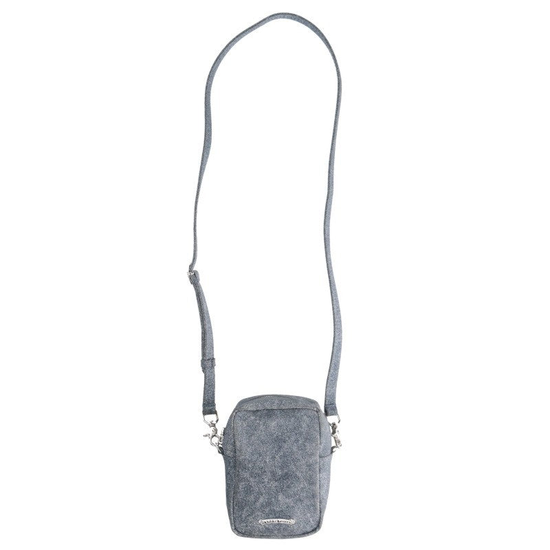 Chrome Hearts TAKA MINI Glitter Bag Silver Size ONE SIZE