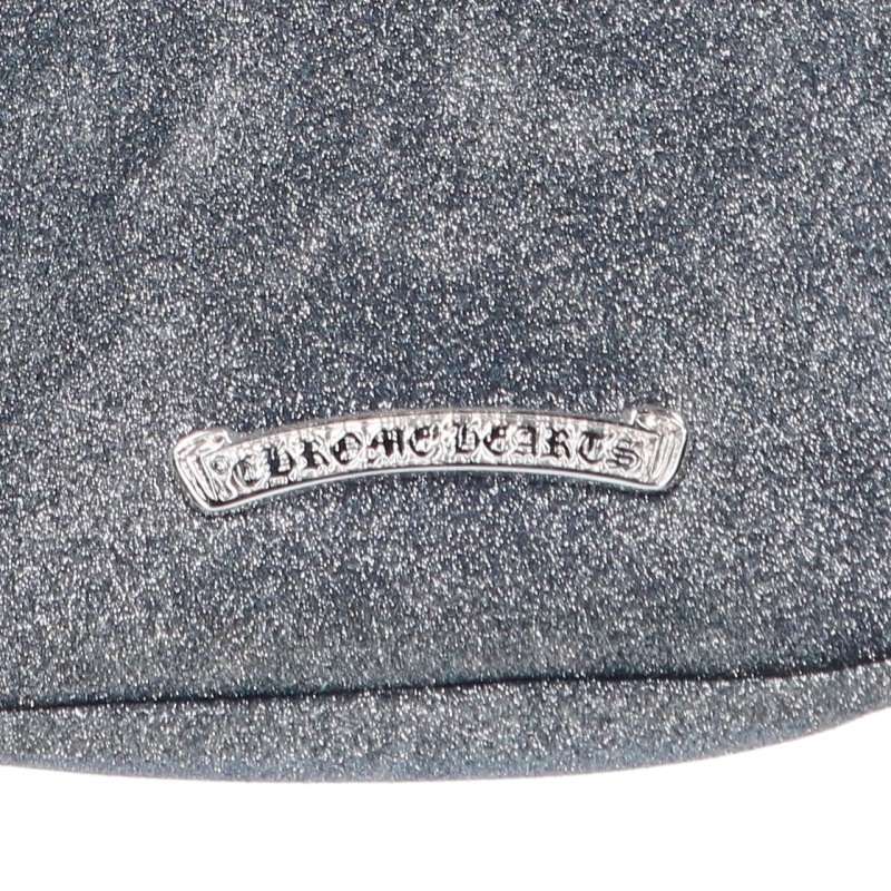 Chrome Hearts TAKA MINI Glitter Bag Silver Size ONE SIZE
