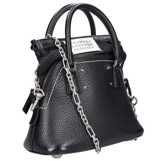 Maison Margiela S56WG0081 5AC Bag Black/Silver Size ONE SIZE