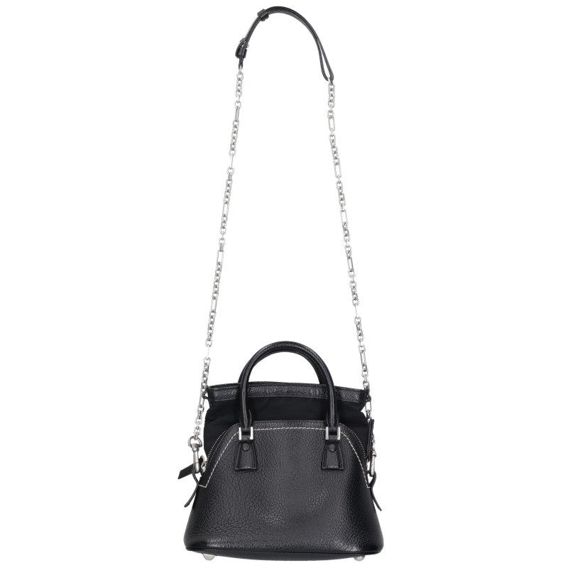Maison Margiela S56WG0081 5AC Bag Black/Silver Size ONE SIZE